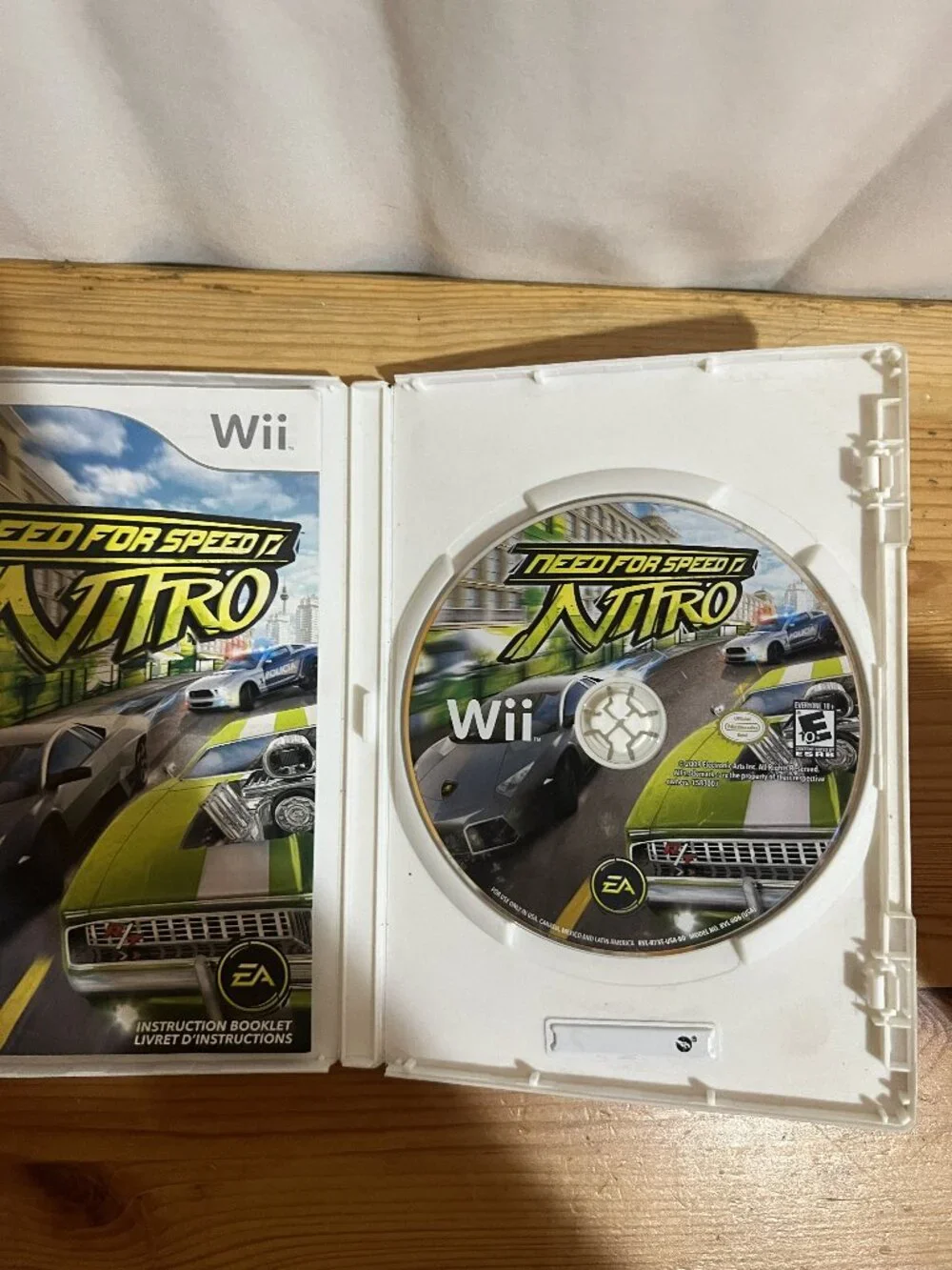 Need for Speed: Nitro Nintendo Wii Used Good Condition $15